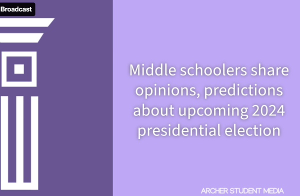 Broadcast: Middle schoolers share opinions, predictions about 2024 presidential election